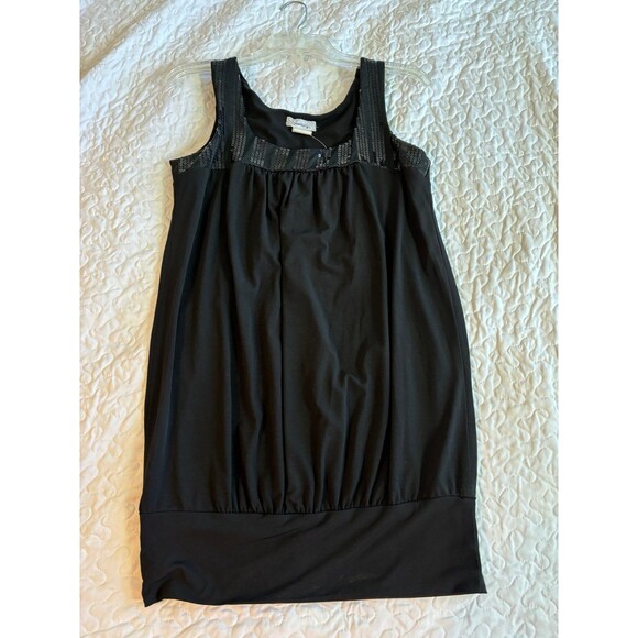 Speechless Little Black Sequence bodycon Dress size Medium - Picture 1 of 7
